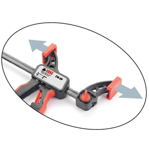 210 Apriete Sargento Quick-Single Urko Llanta 20x6 mm. - Alcance 80 mm.